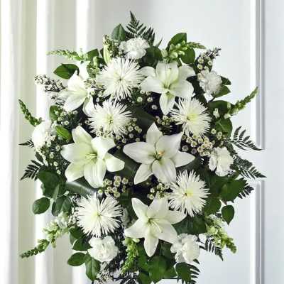 Graceful White Tribute – Standing Spr