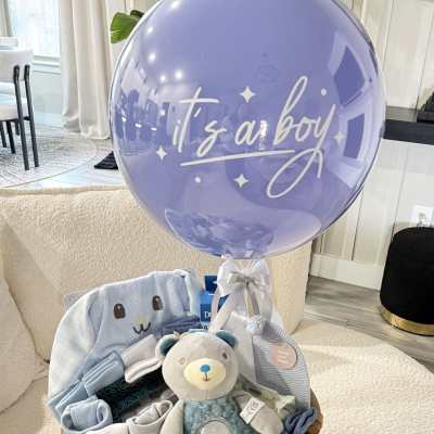 Baby Boy Luxury Gift Basket
