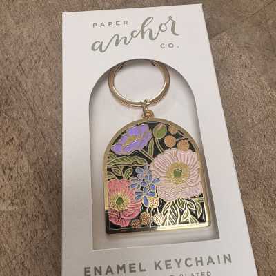 Floral Key Chain