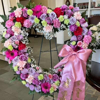 Eternal Love Heart Wreath