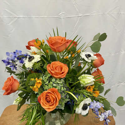 Lux Orange Crush Rose