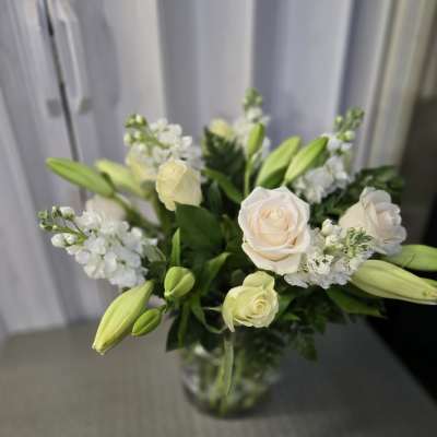 Pure serenity bouquet