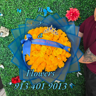 75 Yellow Rose Bouquet