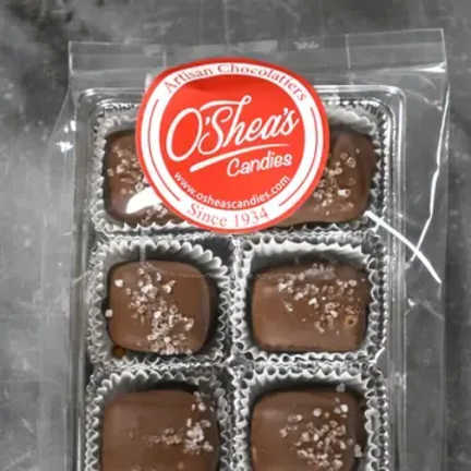 Sea Salt Carmel Milk Chocolates 6pk