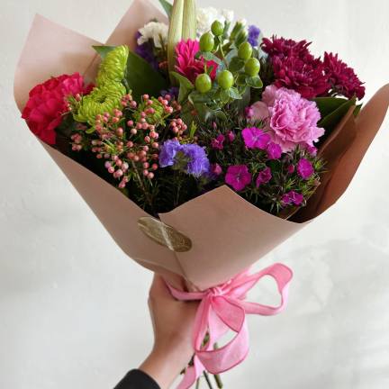 Wrapped Seasonal Bouquet