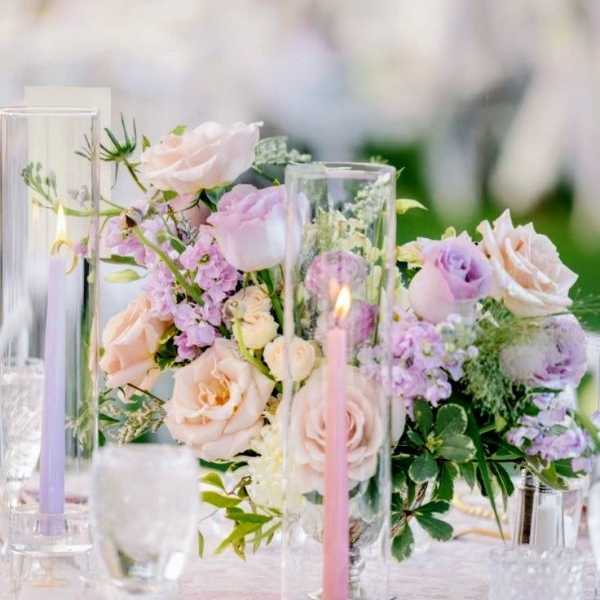 Dreamy lavender Centerpiece