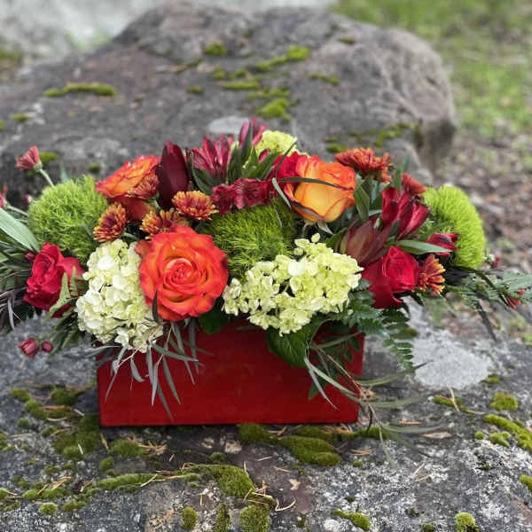 Autumn Sunset Centerpiece