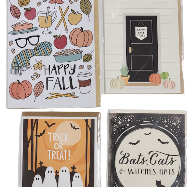 Fall/Halloween Cards