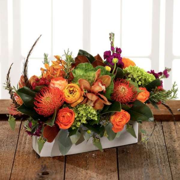 Autumn Bonfire by Town and Country Floral - Granbury's #1 Florist
