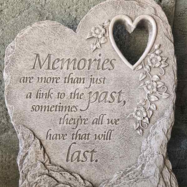 Garden Stone “Memories”