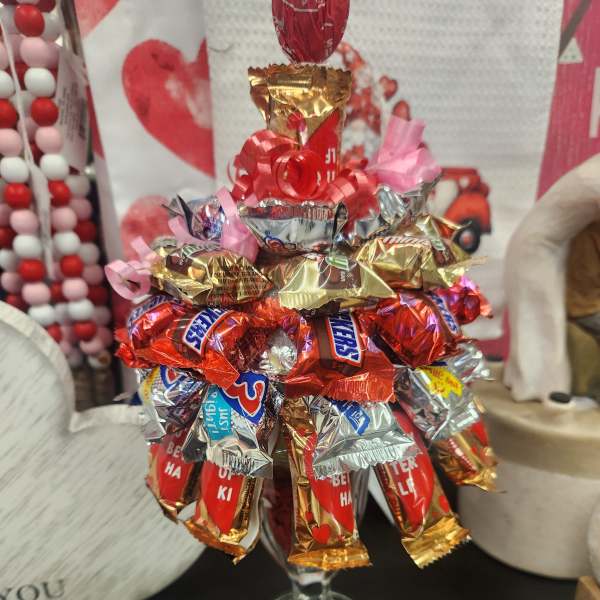 chocolate candy sunday bouquet