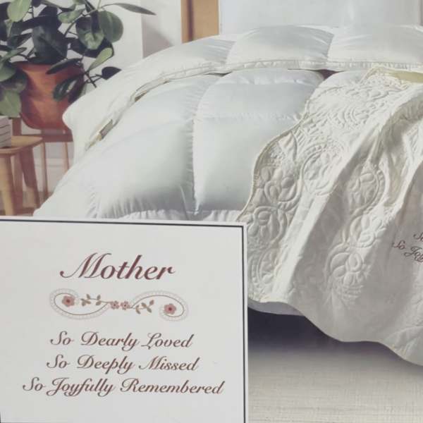 Mother Sympathy Quilted Throw