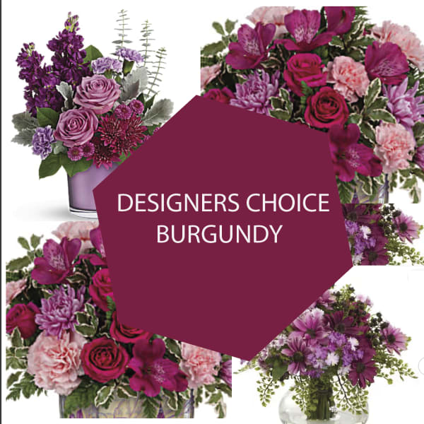 DESIGNERS CHOICE BURGUNDY