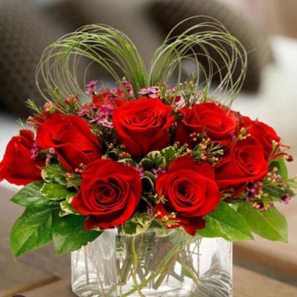 Spiral Red Rose