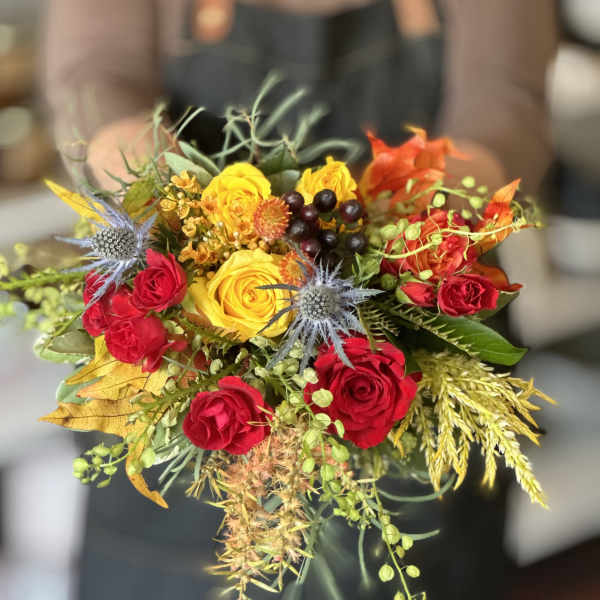 Sweater Weather Wrapped Bouquet - FB
