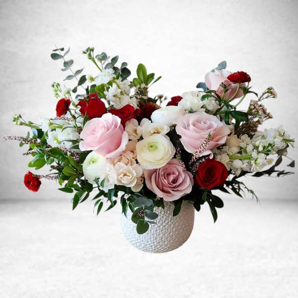 Rosé Elegance Bouquet by Twigs and Blooms