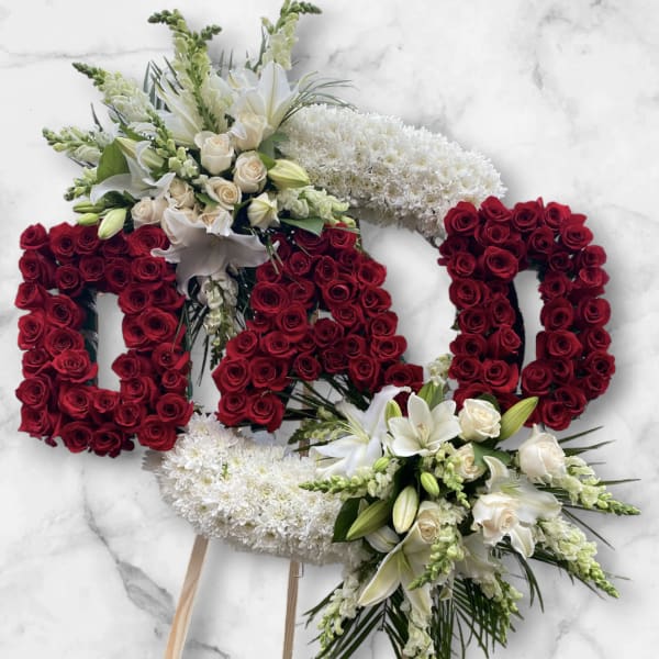 DAD Sympathy Wreath