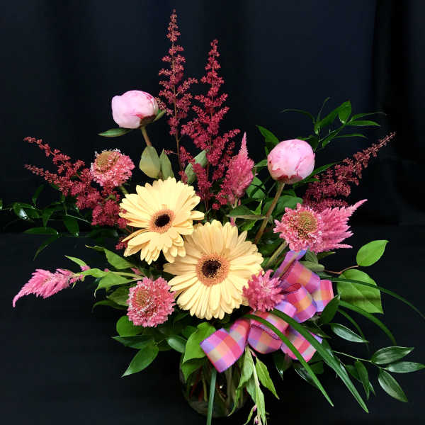 Peony Bouquet and pink flowers
