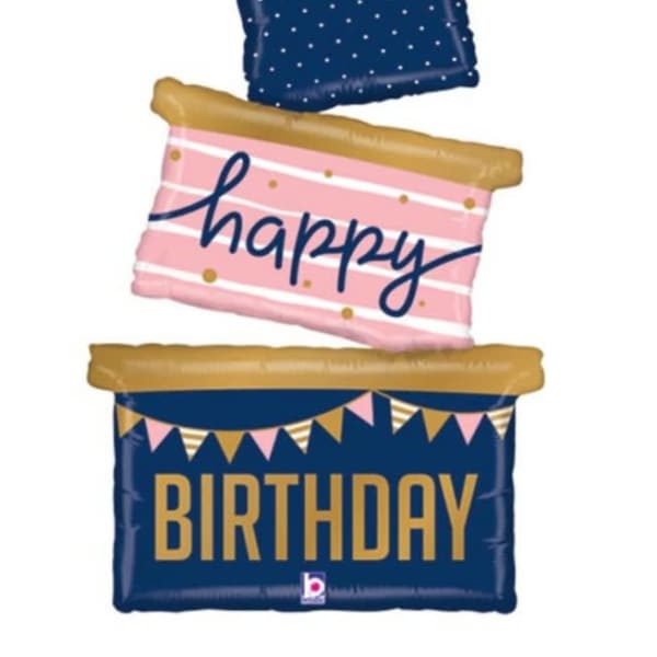 51" Stack of Presents Mylar