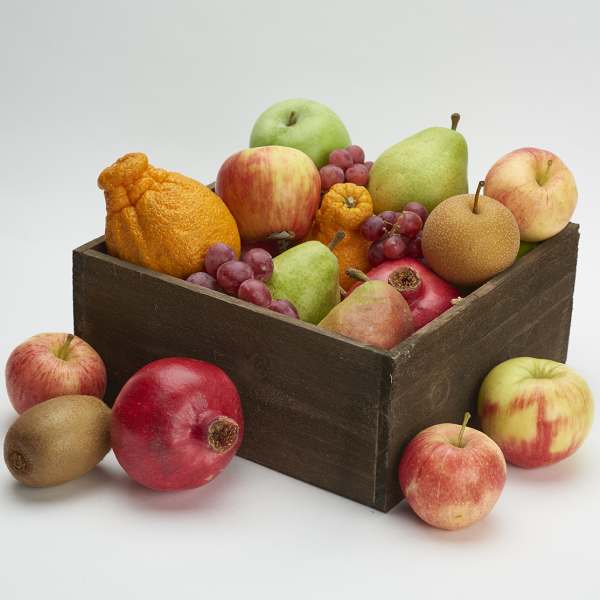 Seasonal Fresh Fruit Crate , also available in organic