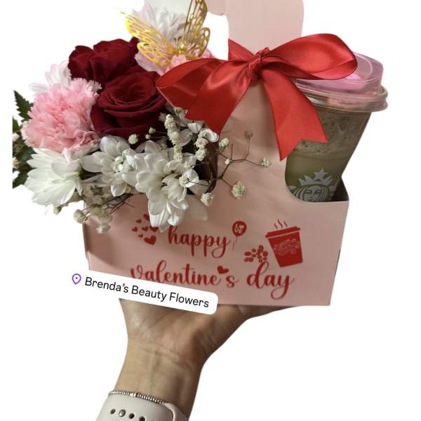 Holder cup arrangement (no drink included )