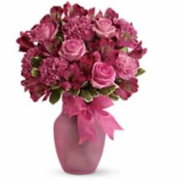 2corazones pink bouquet