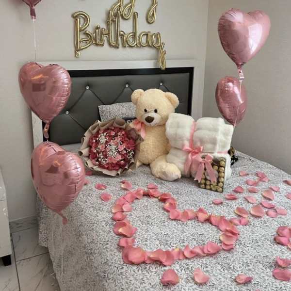 Habitacion con buchon y osito