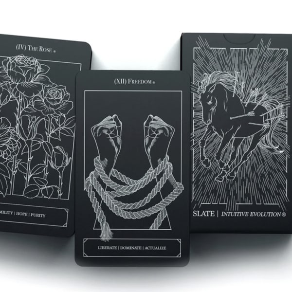 Slate | Intuitive Solution | Shadow Oracle Deck