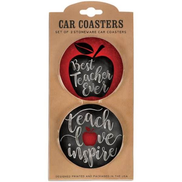 Car Coasters Best Teacher Ever