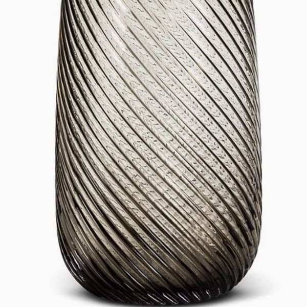 Large Swirl Barrel Vase