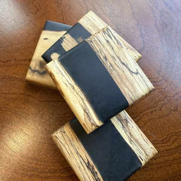 Spalted Black Walnut Coasters