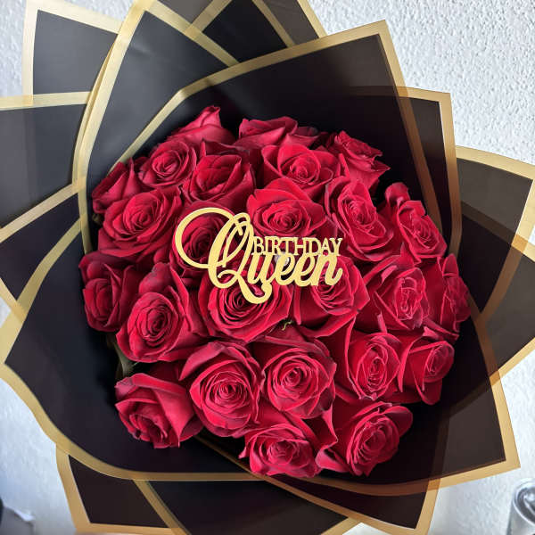 Birthday Queen Rose Bouquet