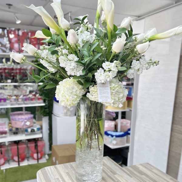 Zantedeschias Flower Bouquet