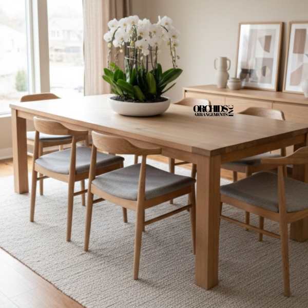 White Phalaenopsis Orchid – Elevated Home Styling