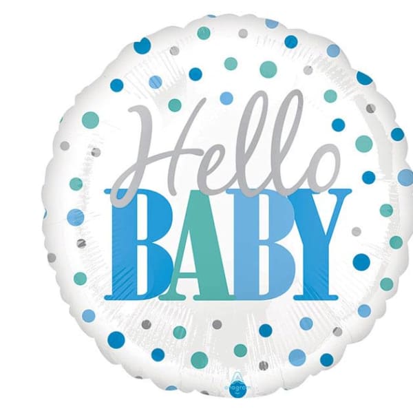 Hello Baby Mylar