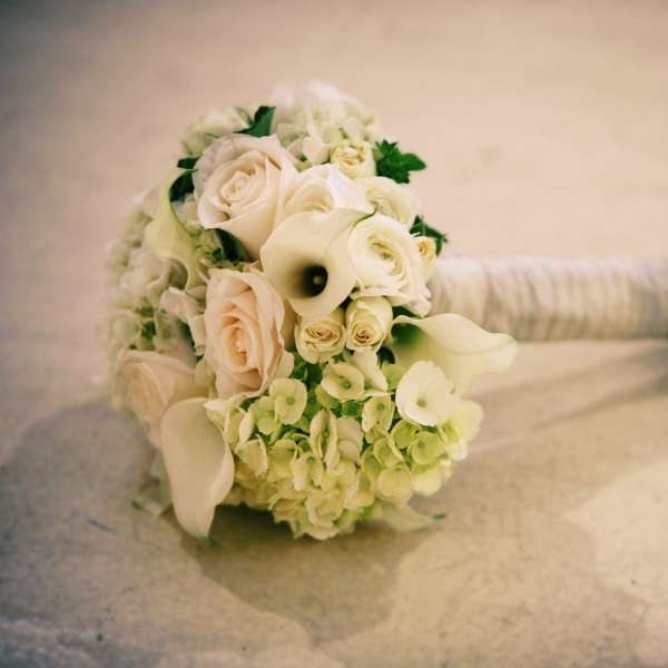 The pristine bouquet