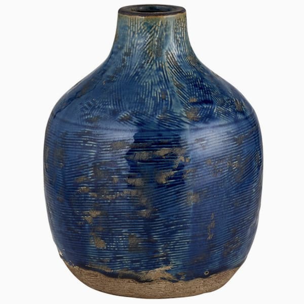 Aqua Blue Vase