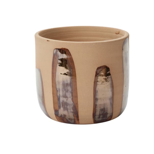 Bronze Brushstroke Pot – XL