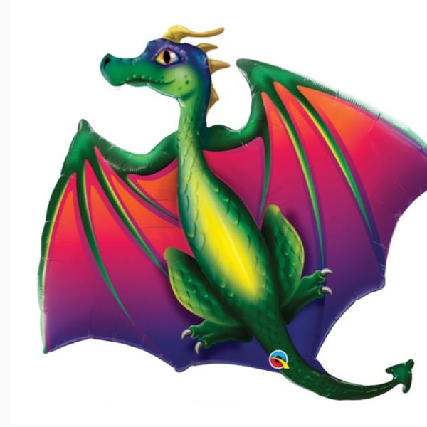45" Dragon Jumbo Mylar
