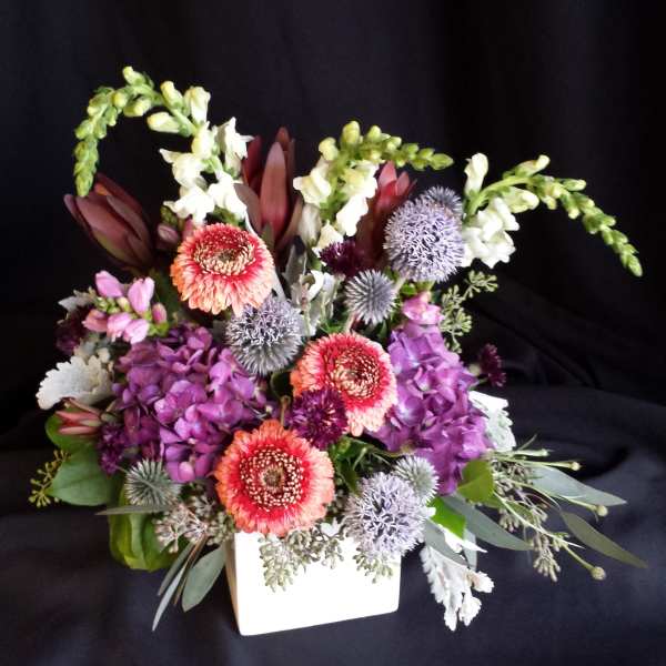 Unique Valentine Gerber Daisy Cube