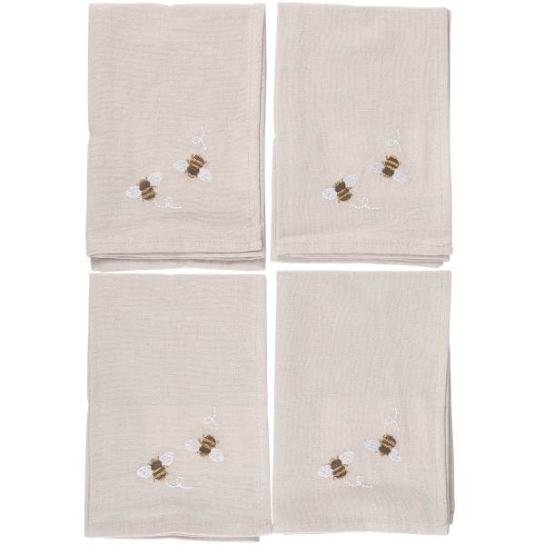 Napkin set-bee themed