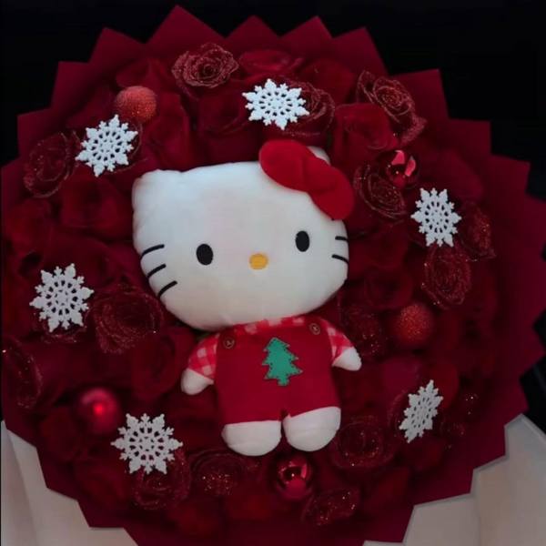 arreglo buchon hello kity