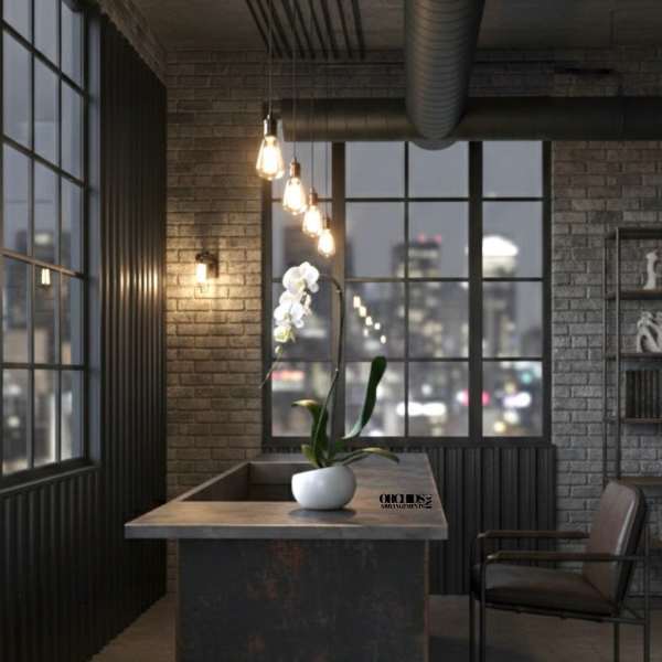 White Phalaenopsis Orchid – Minimalist Planter