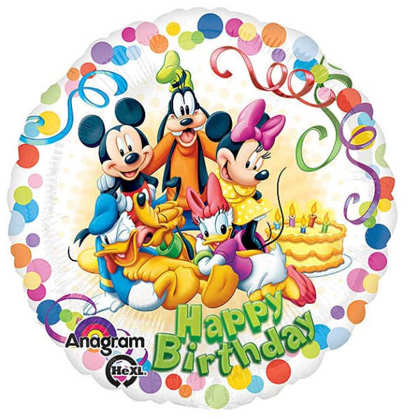 Happy Birthday with Mickey Mouse and Friends