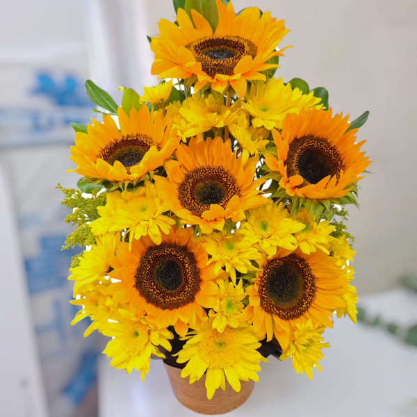 Ramo de girasol madre