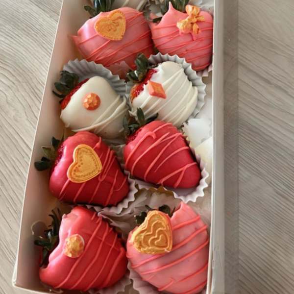 Fresas con chocolate FRUCHETAS