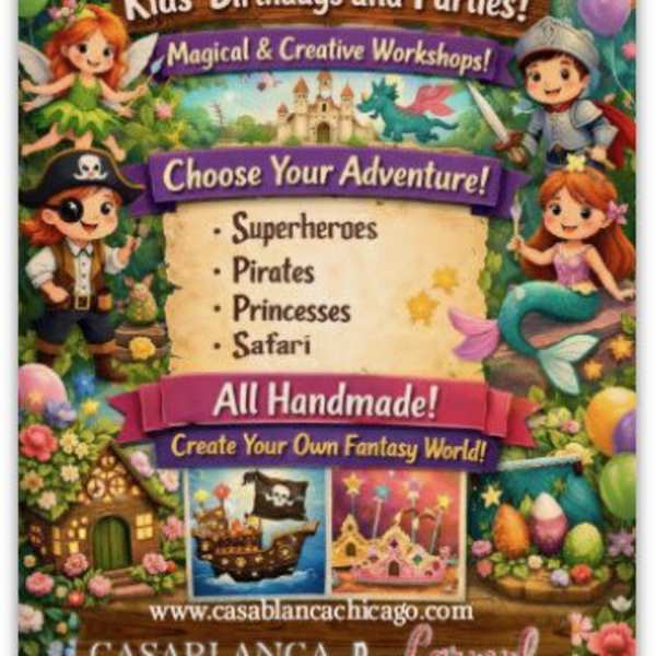 Birthday Package $35 Per Child - Superheroes