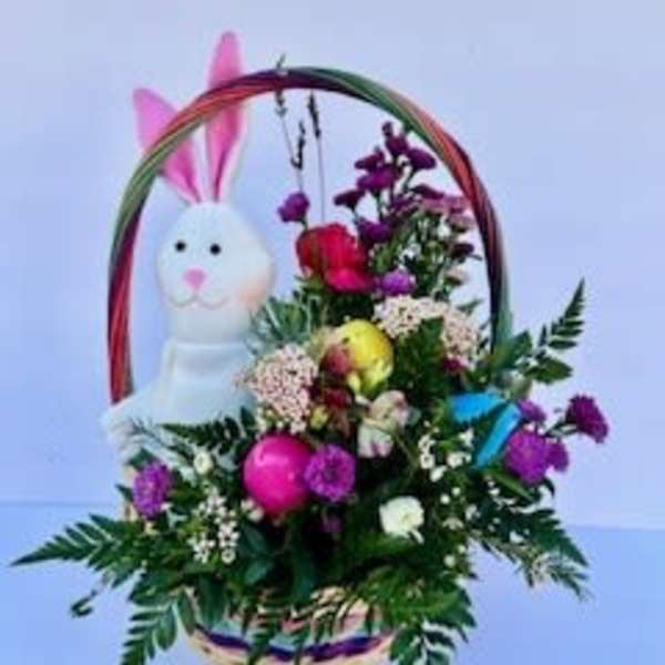 Easter basket with Bunny
