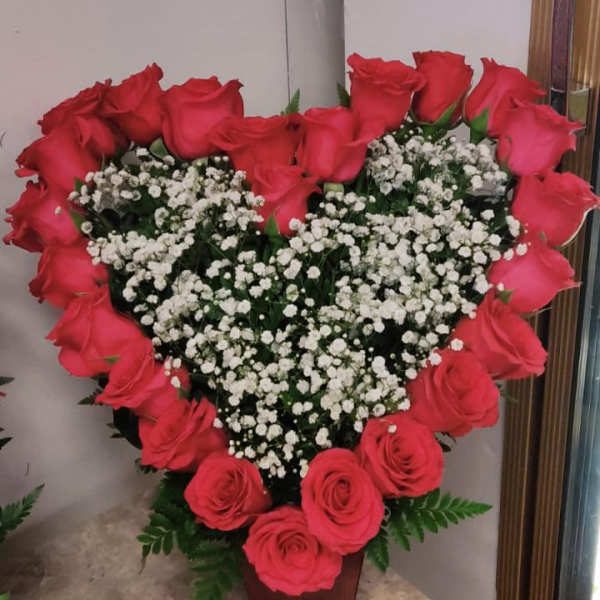 buchon en forma corazon