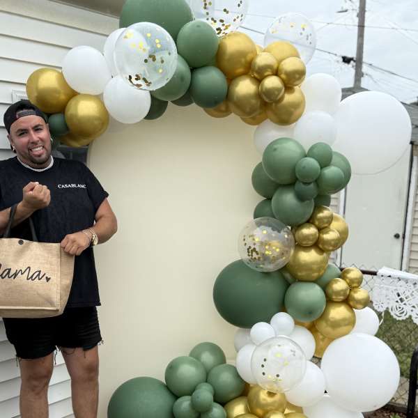 Side Single Balloon Garland